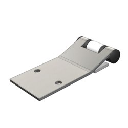 CANOPY HINGES. ZINC PLATED WIT