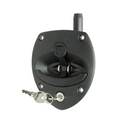 T1 Vector Lock - Clockwise - 3 Point Adj Cam - Black Handle