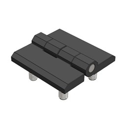 Polyamide Hinge - 40 x 40mm - Concealed Fixing