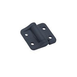 Hinge - Black Powder Coated With 35mm Hole Centres Zero Torque