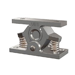 Door Hold Back  - 39 x 63mm - Soft Spring - Steel