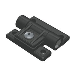 Adjustable Position Hinge - Black