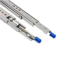 Lockable Medium Duty Drawer Slides - 350mm - 125kg