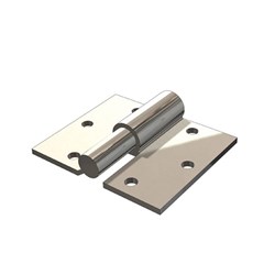 Gate Hinge - Bolt On - 86 x 102mm - Right Hand - Zinc Plated 