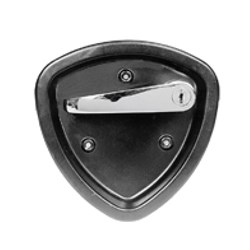 Lever L Handle & Pan - Easy-Fix - Black & Chrome