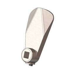 Latch Tongue 63mm Large Cam 8mm Square Shaft