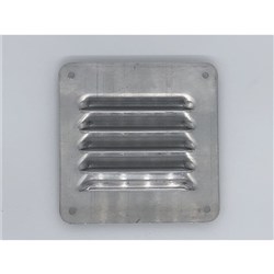 Louvre Vent 100mm x 100mm Aluminium