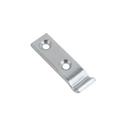 Overcentre Fastener Catch Plate 72 Series ZP Horizontal Mount Curved