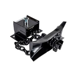 Spare Wheel Carrrier Side Mount w'Handle