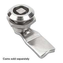 Quarter Turn Latch - 18mm - 7mm Square Driver - Chrome