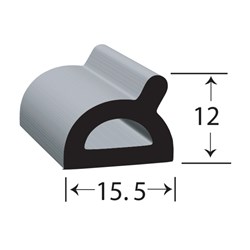 Sponge D Rubber Self Adhesive