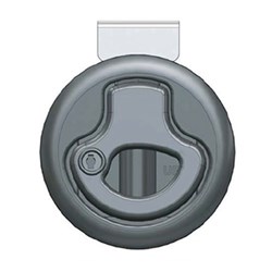 Flush Pull Latch - Non Locking - Grey