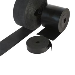 Insertion Natural Rubber Strip 1.5mm x 100mm