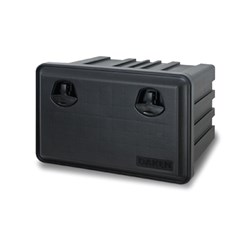 Daken Toolbox - Black Polypropylene - 600L x 415H x 460D