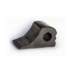 Wheel Chock - Rubber - 140mm X 100mm X 80mm - (WC4)
