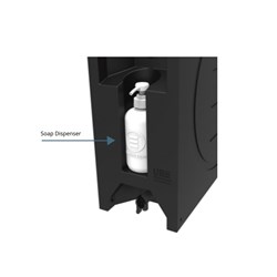 Water Tank Soap Dispenser Suit Black Poly Water Tank