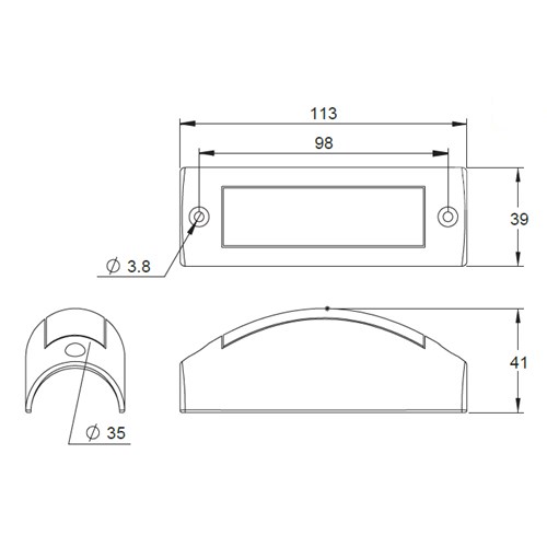 STOP SIGNAL BUTTON -  P288 CUR
