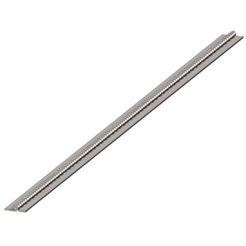 Continuous Hinge 127mm x 2.5mm x 2400mm Long Galv 6.3mm SS P in