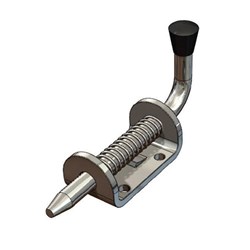 BOLTSPRING BLK 12MM W/PINS