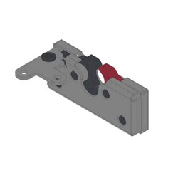 2 Stage Rotary Latch - Left Hand