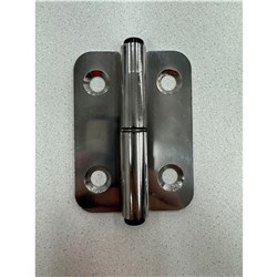 Lift Off Hinge - 100mm - Right Hand - Counter Sunk Holes - Stainless Steel