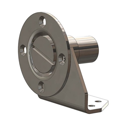 Floor Trap Fasteners Zinc Plated Pressed Steel Slotted Round Head Male & Female