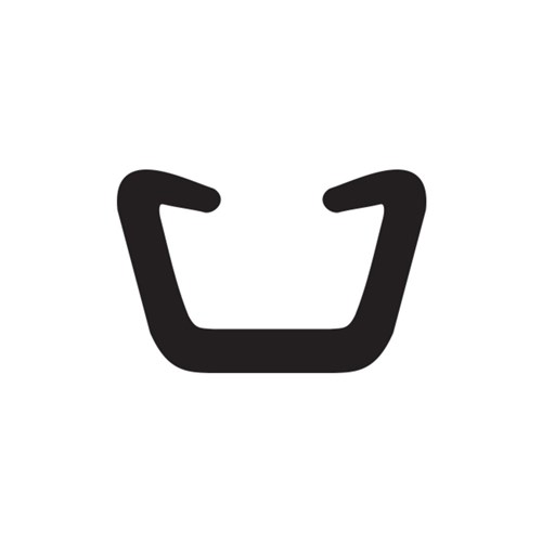 Glass Channeling Flocked Rubber