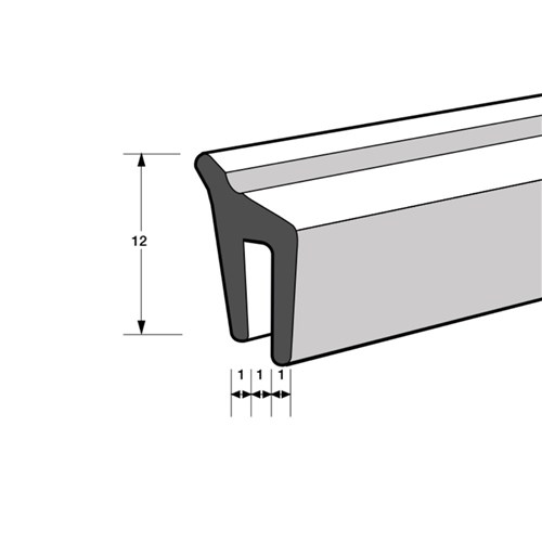 Fender Flare H Shaped Rubber