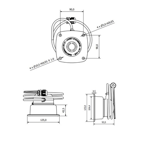 Emergency Stop Assembly H9
