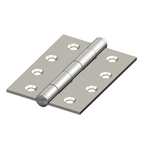 Butt Hinge 100mm X 100mm X 2.5mm 316 Stainless Steel