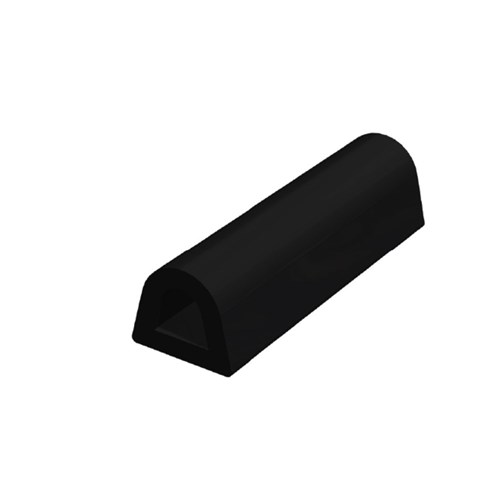 Docking Rubber - Moulded - Black - 110x90x1000