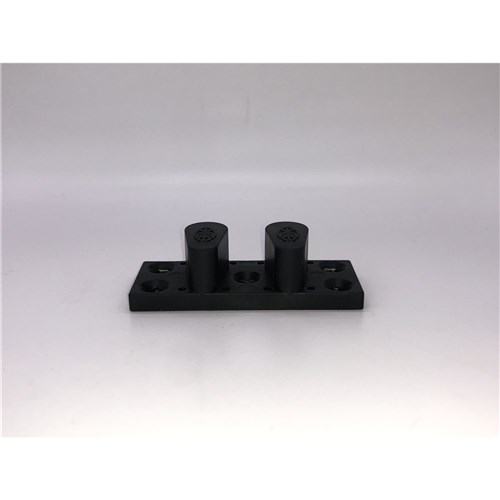 Dovetail 2 Slot Male Rubber Co ated