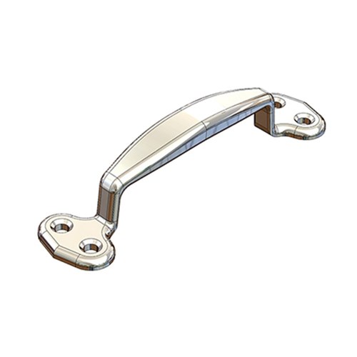 Best Grab Handle Bolt On 210L x 50H Chrome Plate W/ 4 Fixing Hole s