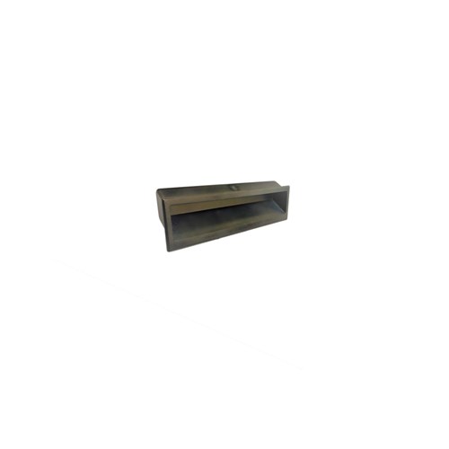 Grab Handle Snap In Black Plastic 136mm x 36mm Suit 1.5 - 2.5mm Thick Panel