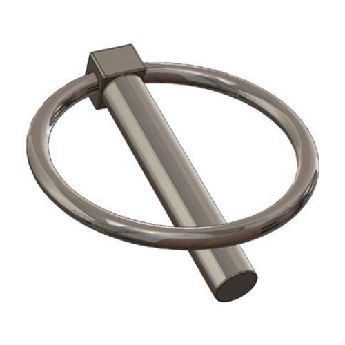 Lynch Pin 4.5mm Diameter Zinc Plated