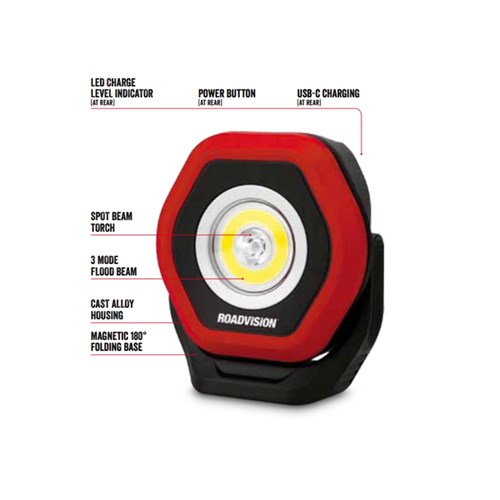 LED Twin Beam Lamp - Hand Held /Magnetic Mount