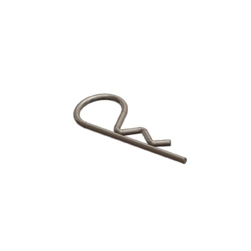 R Clip 4mm Diameter Zinc Plated