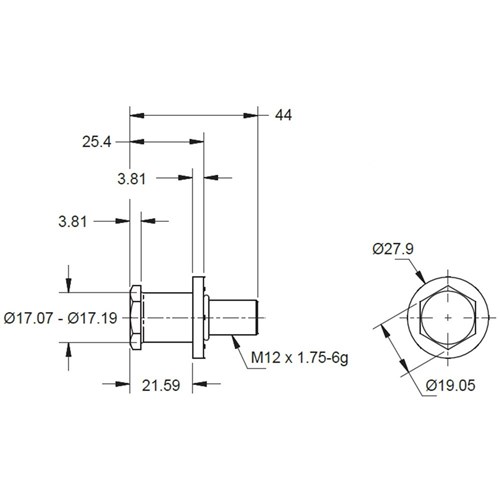 Best 2 Stage Rotary Latch Striker Pin | UES Hardware - UES Hardware