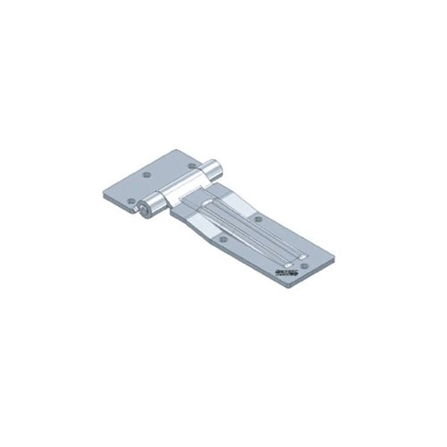 Truck Door Hinge - 243mm - Bolt On - Zinc Plated