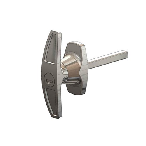 T Handle - Front Fixing Anticlockwise - 30mm x 100mm