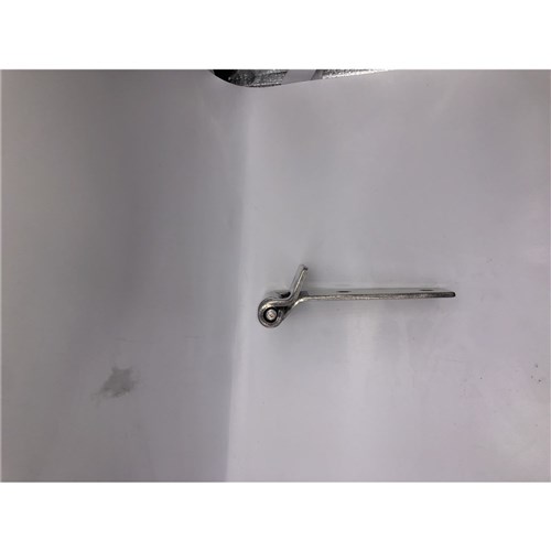 Truck Door Hinge - 150mm - Flush - Bolt On - Stainless Steel