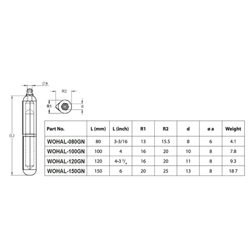 Weld On Hinge - 13 x 80mm - Grease Nipple - Aluminium