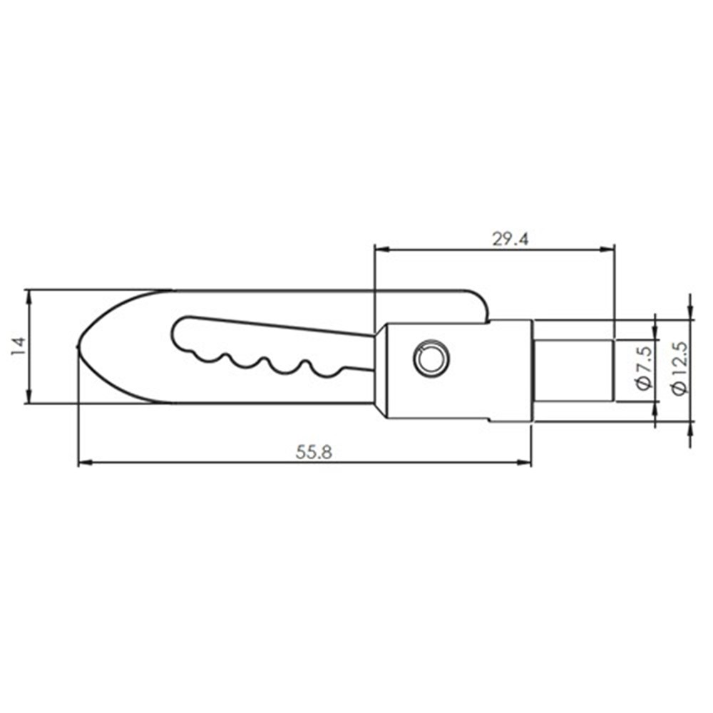 Best Antiluce Fastener 8mm Dia Baby Weld On Weld On Zinc Plated | UES ...